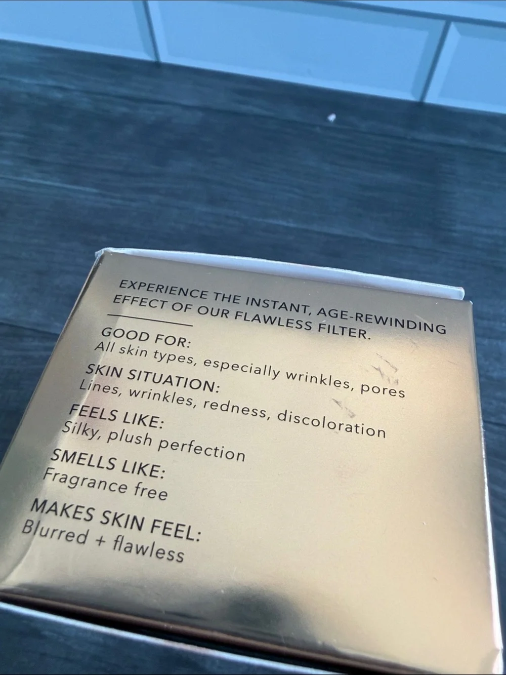 Flawless Filter Wrinkle Filler - Gold